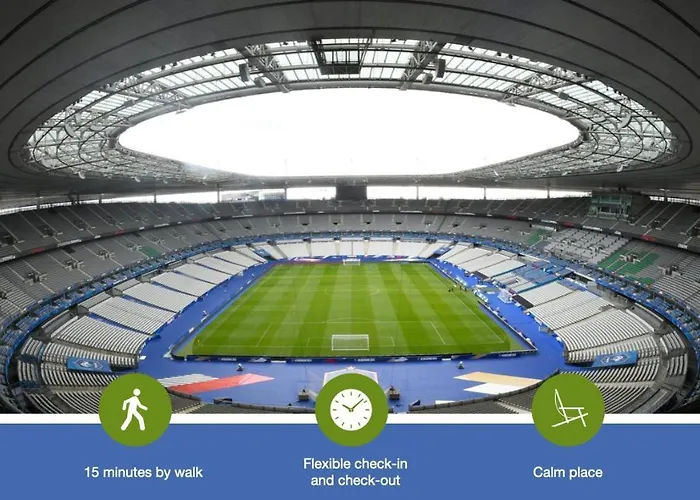 3 Pieces Tres Proche Stade De France, Adidas Arena